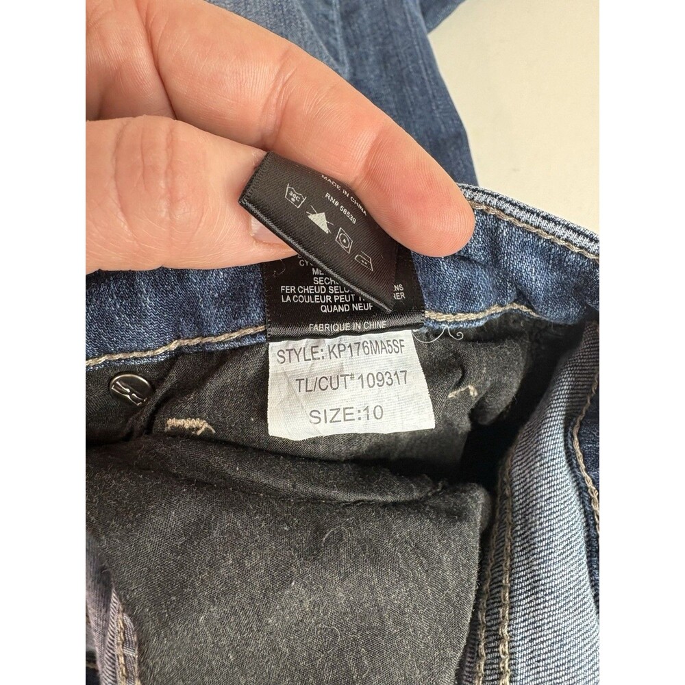 Kut From The Kloth Women’s Jeans Size 10 Diana Dark Blue Denim, Style KP176MA5SF - Picture 5 of 10